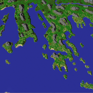 Italy and Greece
The Terrain I shall be using in my current project, it is all "hand" made as at that time I lacked any knowledge on how to utilise a