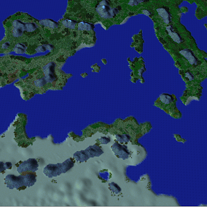 Spain Italy and North Africa
The Terrain I shall be using in my current project, it is all "hand" made as at that time I lacked any knowledge on how