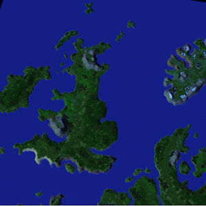 The British Isles
The Terrain I shall be using in my current project, it is all "hand" made as at that time I lacked any knowledge on how to utilise