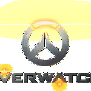 Overwatch fancy logo recreated