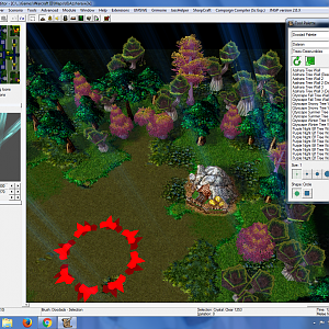 Editor working