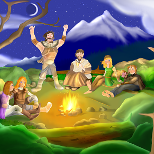 A drawing I did of the mane characters of Good and Evil.
Kayla,Leon,Nole,James,Fay and Dart.