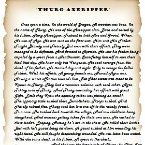 A story of An orc, I hope it's good :D