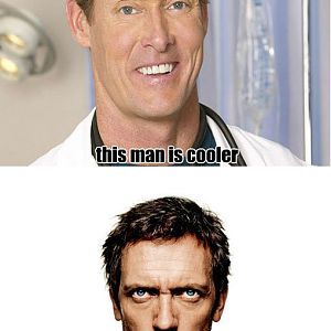 This guy that maked this meme, is not the only one ,who is agreed that dr. cox is cooler.