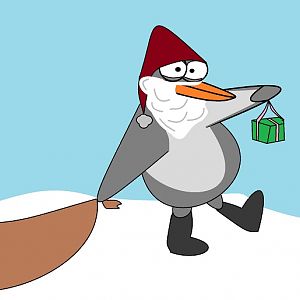 christmas pengu