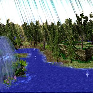 Near The Waterfall