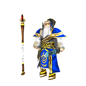HD Archmage wip. Only animations remain. Probably will use Furion's animations since it has attacks with both hands.