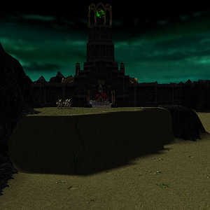 Cirith Ungol Entrance: Cirith Ungol means Spider's Cleft in Sindarin.
