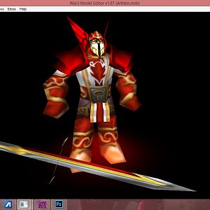 Althein with handmake texture