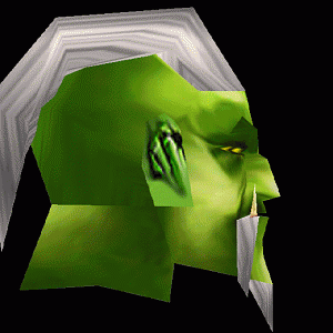 How to make orc head out of eredar warlock :'D