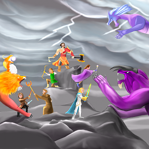Group vs monster