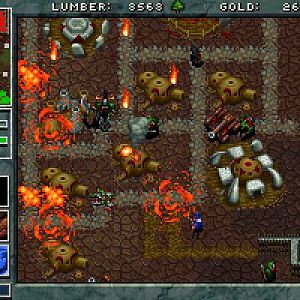 Warcraft 1 gameplay of final human mission