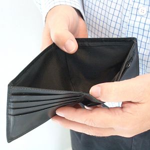 empty wallet