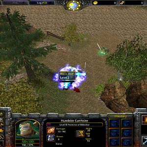 Hundalor creates a Storm Nova that deals damage over time to anything caught inside it