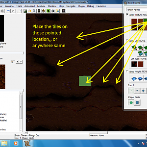 Place the tiles for trick