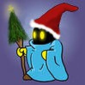 Black Mage of Christmas

Extra Facts:
- This is a Black Mage from the Final Fantasy Games.
- I am not a Christian but I do celebrate Christmas.
-