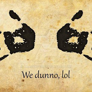 we dunno