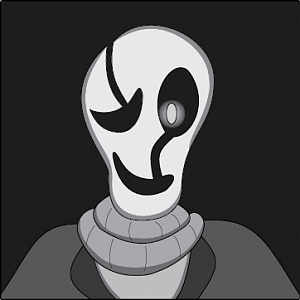 W D Gaster Colored & Shaded