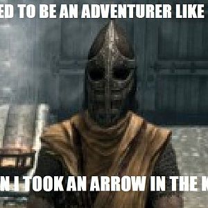 arrow in the knee