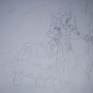 Horseman of Conquest from AQWorlds