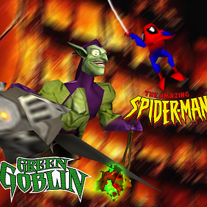 green goblin vs spider man