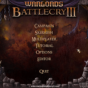 Warlords: Battlecry III - The Game not much interests. I prefered than Warcraft 3.