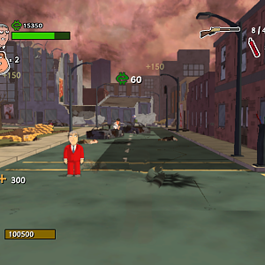 Family Guy: Back to the Multiverse - The Evil Adam West lives into the Evil City Town. Survive the 30 Round Waves!