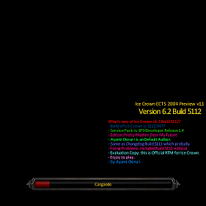 2. Loading Screen But it is Blank.