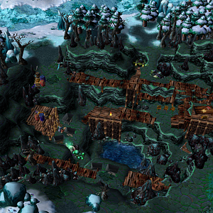 Screenshot from my map "Frozen Quarry"