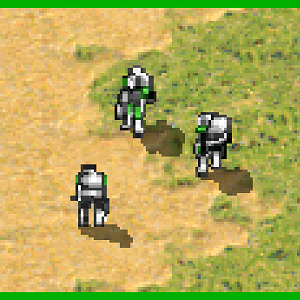 A team of Engineers.

Credits to Tiberian Sun (Firestorm), Red Alert 2 (Yuri's Revenge) and C&C: Reloaded