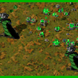 Laser Turrets, used to defend Pherithian bases.

Credits to Tiberian Sun (Firestorm), Red Alert 2 (Yuri's Revenge) and C&C: Reloaded