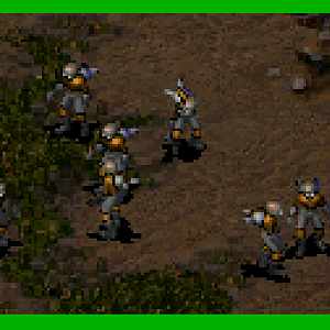 A group of steadfast Flardyrn Initiates, ready to serve Azlariah's will with undying zeal and loyalty.

Credits to Tiberian Sun (Firestorm), Red Ale