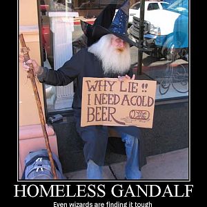 Even wizards need beer