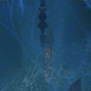 This is in Azjol'Nerub. The webs are all over the place now roamed by scourged nerubians