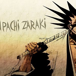kenpachi zaraki easly the coolest character in bleach