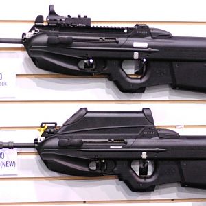 The FN FS2000 in standard assault and tactical variants, caliber 5.56x45mm