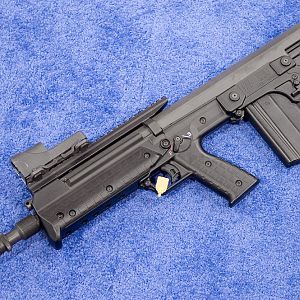Kel-Tec RFB left side, same caliber