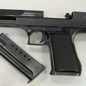IMI Desert Eagle .44 Magnum slide open