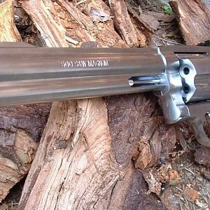 Smith & Wessons Model 500 same gun different view