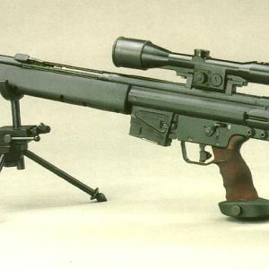 HK PSG-1 tripod mounted