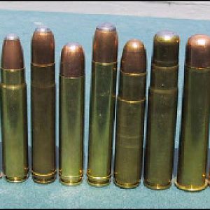 Big bore hunting cartridges, from .375 H&H to .700 Nitro Express