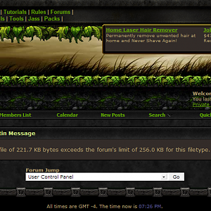 221.7 KB > 256.0 KB.... Oh shi-!