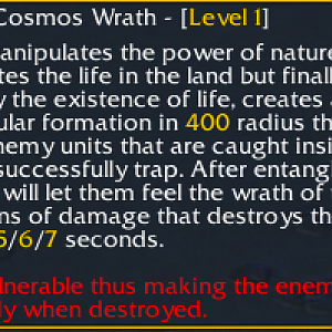 Cosmos Wrath Tooltip