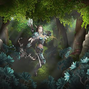 Ranger General of Silvermoon in her happiness age