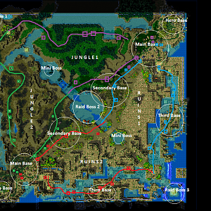 Dota 1.5 map detail