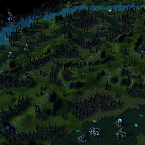 DotA 1.5 custom terrain
