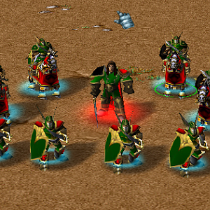 Derek Proudmoore with his people