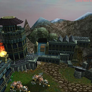 Super Dwarf Base End Product Tower And WaterBasin Closeup