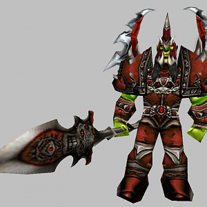 Korkron High Warlord (Not a real model, just photoshop XD)