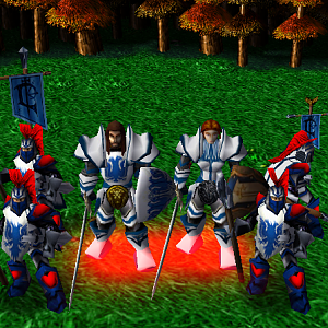 Brigitte Abbendis , High General Abbendis and Guards Of Lordaeron
